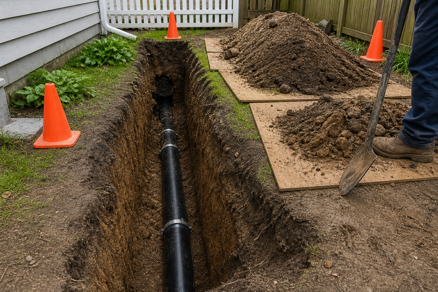 Sewer Line Repair & Replacement by Better-Value Plumbing in Shawnee, KS