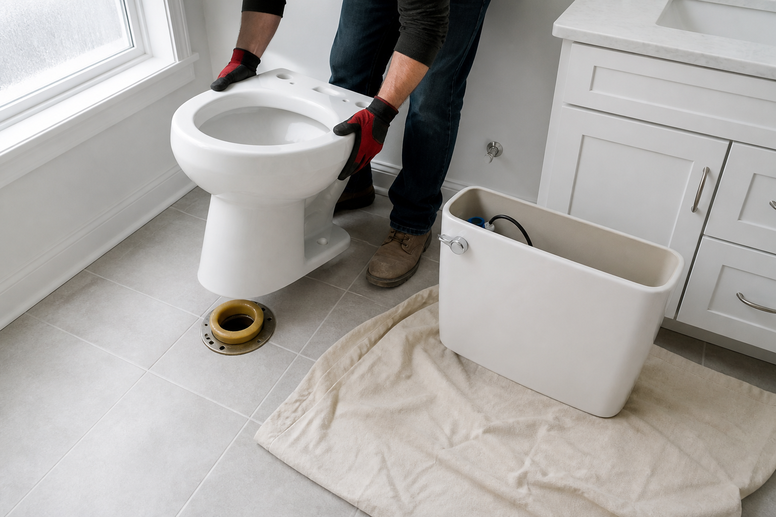 Toilet Repair & Installation by Better-Value Plumbing in Shawnee, KS